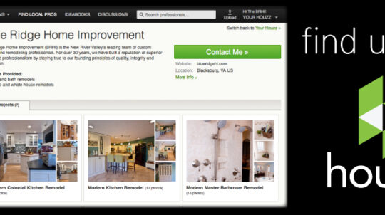 find us on houzz