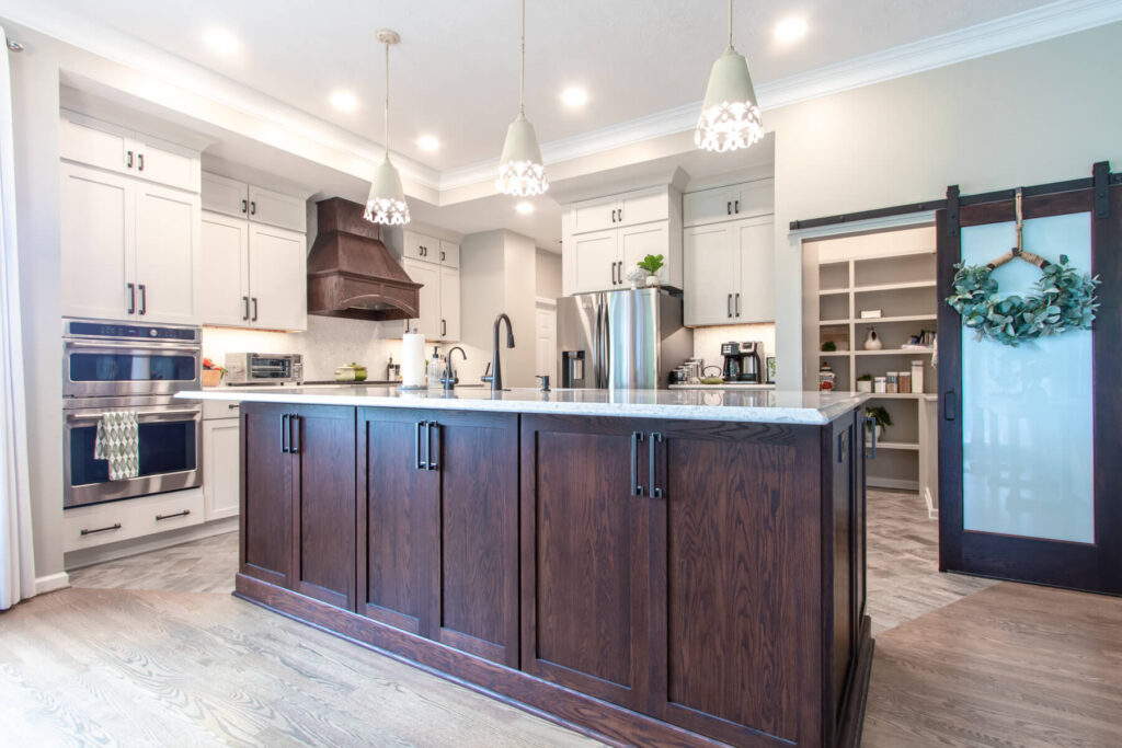 how to style a kitchen island