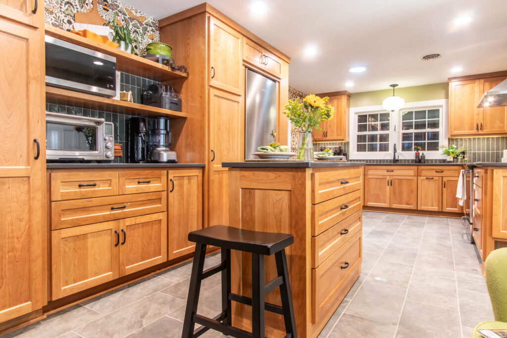how to style a kitchen island